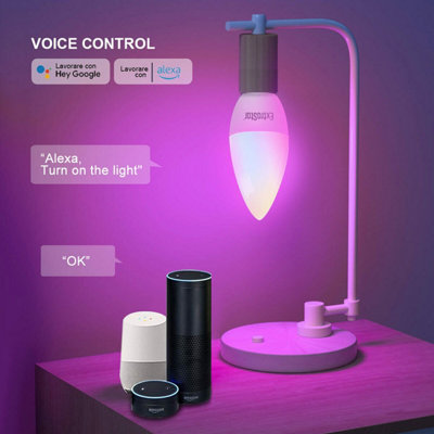 ExtraStar E14 6W WIFI LED Smart Light bulb