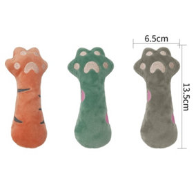 Extrastar Fabric Paws Squeaky Pet Toys