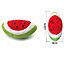Extrastar Fabric Water Melon Squeaky Pet Toys