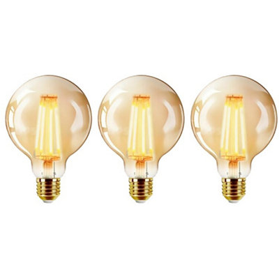 Extrastar G125 6W LED Ball Bulb Ornament E27,  2200K