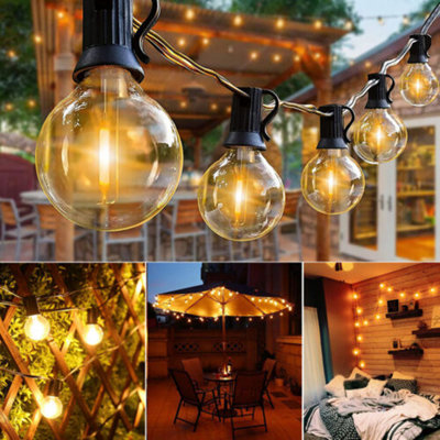 Outdoor string deals light bulbs