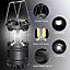 Extrastar LED Portable Camping Torch Battery Operated Lantern Night Light Tent Lamp