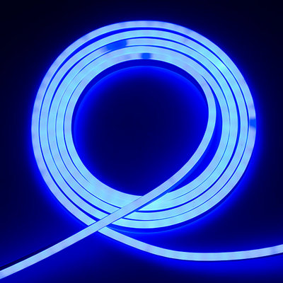 Extrastar Neon LED Strip 5M Cable with Power Adapter, Iced Blue, IP65, Christmas Halloween decorations