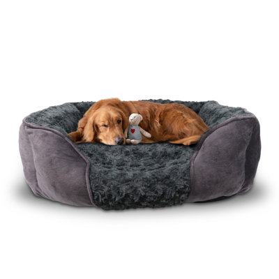 ExtraStar PET Dog Sofa Bed Rose Velvet Machine Washable Non-slip Bottom Large Price Comparisons | Compare The Build