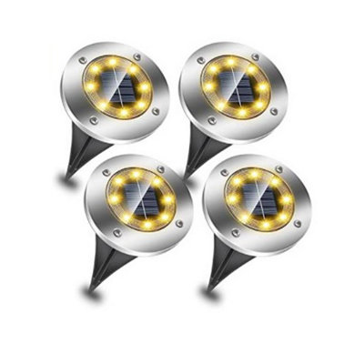 Extrastar Solar outdoor garden light IP65, 3000K, Pack of 4