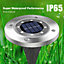 Extrastar Solar outdoor garden light IP65, 3000K, Pack of 4