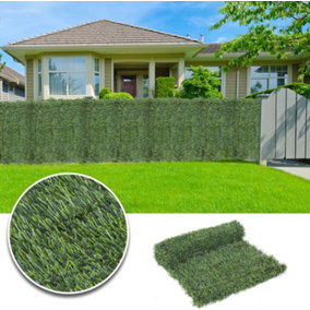 eXtreme Artificial 3m x 1m Conifer Leaf Screening Hedging Wall Garden Fence Landscaping