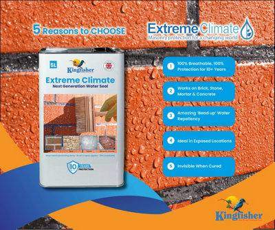 Extreme Climate - 1 Coat Next Generation Water Seal - Breathable - 5L