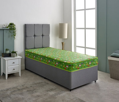 Extreme Comfort - 3ft Single, Dreamy Dinosaur Spring Value Mattress