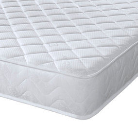 Extreme Comfort The Darcy Diamond Cooltouch Micro Quilted Conventional Spring Mattress 2ft6 Small Single