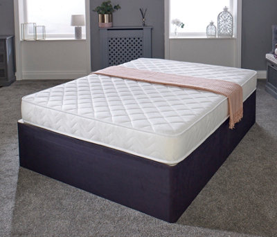 Extreme Comfort The Darcy Diamond Cooltouch Micro Quilted Conventional Spring Mattress 2ft6 Small Single