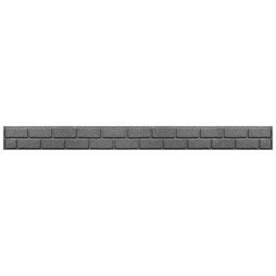 EZ Border 9cm Ultra Curve Bricks - Grey