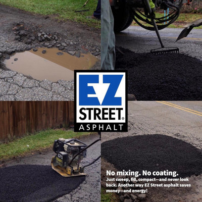 EZ Street Asphalt Permanent Pothole Repair 22kg Bag Ready to Use