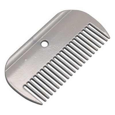 Ezi-Groom Aluminium Horse Comb Aluminium Grey (105mm) Price Comparisons | Compare The Build