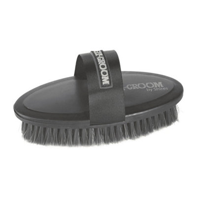 Ezi-Groom Horse Body Brush Black (170mm x 25mm) Price Comparisons | Compare The Build