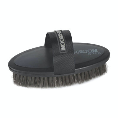 Ezi-Groom Horse Body Brush Black (200mm x 25mm) Price Comparisons | Compare The Build