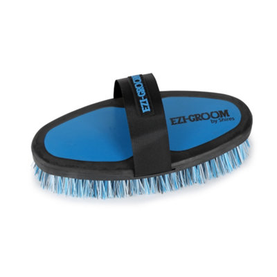 Ezi-Groom Horse Body Brush Bright Blue (170mm x 25mm) Price Comparisons | Compare The Build