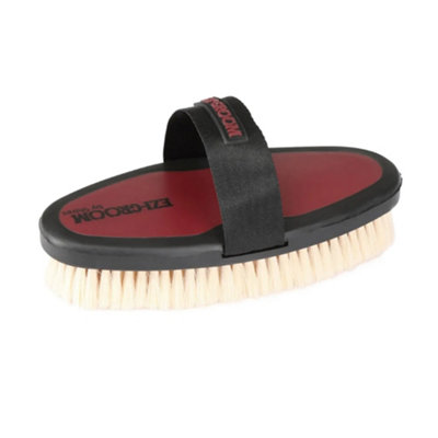 Ezi-Groom Horse Body Brush Burgundy (200mm x 25mm) Price Comparisons | Compare The Build