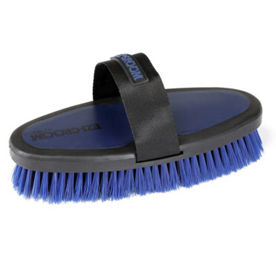 Ezi-Groom Horse Body Brush Navy (170mm x 25mm) Price Comparisons | Compare The Build