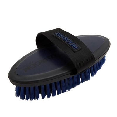 Ezi-Groom Horse Body Brush Navy (200mm x 25mm) Price Comparisons | Compare The Build