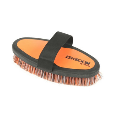 Ezi-Groom Horse Body Brush Orange (170mm x 25mm) Price Comparisons | Compare The Build