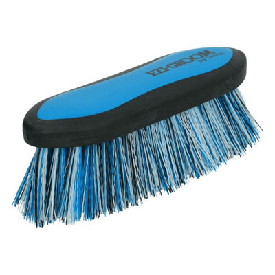 Ezi-Groom Horse Dandy Brush Bright Blue (210mm x 45mm) Price Comparisons | Compare The Build