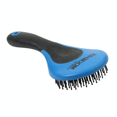 Ezi-Groom Horse Mane and Tail Brush Bright Blue (One Size) Price Comparisons | Compare The Build