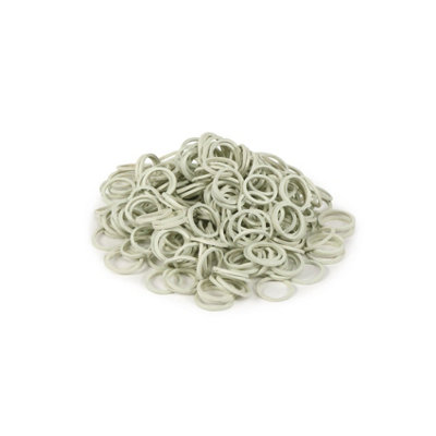 Ezi-Groom Horse Plaiting Bands (Pack of 500) White (One Size) Price Comparisons | Compare The Build