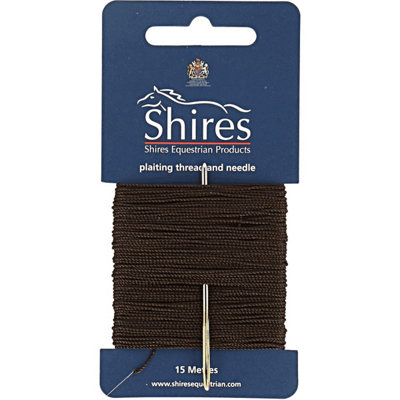 Ezi-Groom Horse Plaiting Thread Brown (One Size) Price Comparisons | Compare The Build