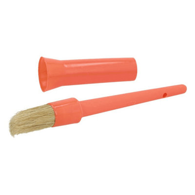 Shires 1490 ezi-Groom Dandy Brush à Poil Long, Bright Pink
