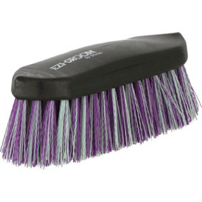 Ezi-Groom Shape Up Horse Dandy Brush Purple/Green (40mm x 205mm x 65mm)