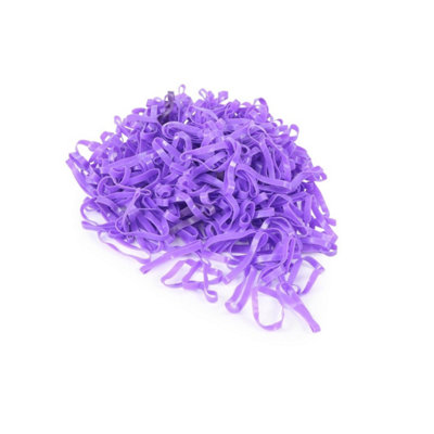 Ezi-Groom Silicone Horse Plaiting Bands (Pack of 450) Purple (One Size) Price Comparisons | Compare The Build