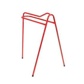 Ezi-Kit Collapsible Saddle Stand Red (One Size)