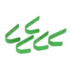 Ezi-Kit Stable Hook (Pack of 5) Green (4in)
