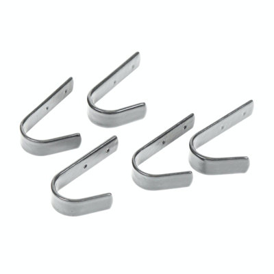 Ezi-Kit Stable Hook (Pack of 5) Grey (4in) Price Comparisons | Compare The Build