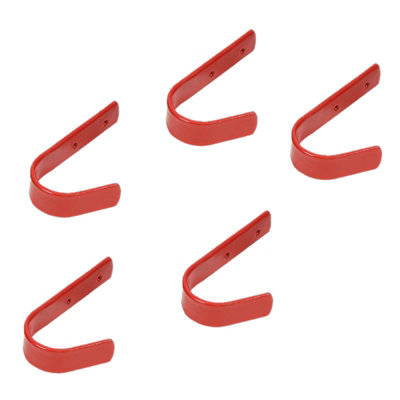 Ezi-Kit Stable Hook (Pack of 5) Red (4in) Price Comparisons | Compare The Build