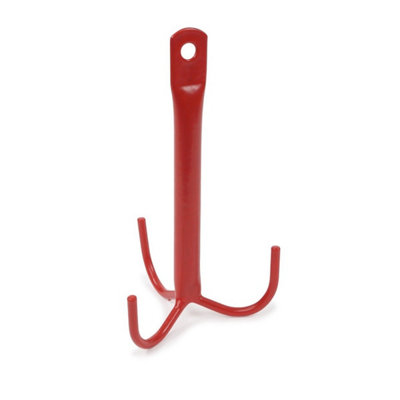 Ezi-Kit Tack Cleaning Hook Red (One Size)