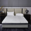 Ezysleep 18cm Bamboo Foam Mattress, Firm Comfort, Silent, Cleanable Cover, No Springs, Double 4.6FT, 135 x 190cm