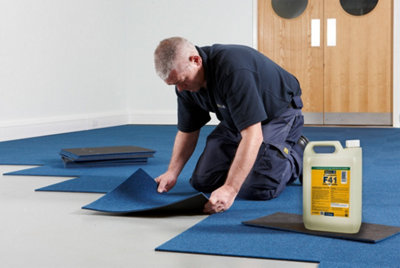 F Ball & Co F41 Carpet Tile Tackifier Adhesive (5ltr Polyjerry)