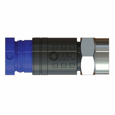 F-Type Compression Tool Coaxial cable Stripper Crimper + 20 Connectors FOR ct100 RG6 - 4