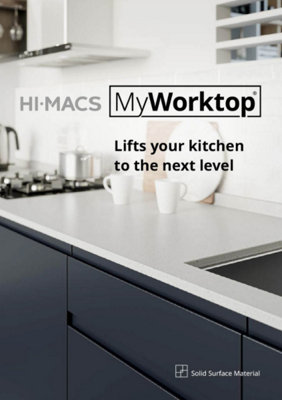View HI-MACS MyWorktop® brochure.