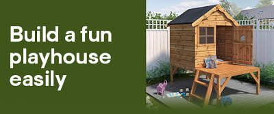 Step-by-step advice on assembling a children’s playhouse