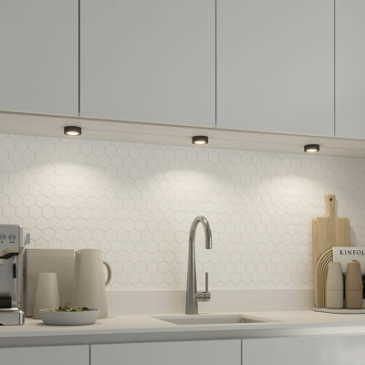 Button for counter & cabinet lighting