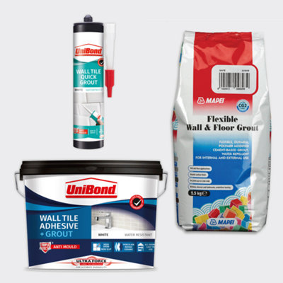Shop grouts, sealers and adhesives.