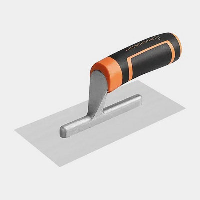 Shop plastering tools.