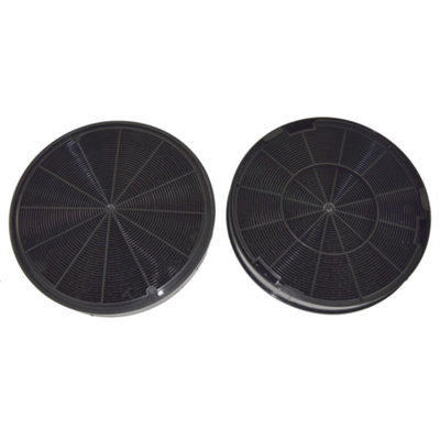 Faber EFF62 Carbon Charcoal Cooker Hood Filter Pack of 2 by Ufixt