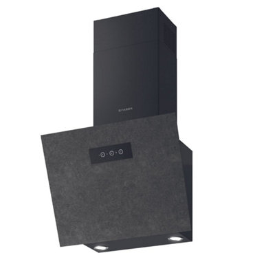 Faber Grexia NG 60cm Wall Hood Dark Grey Concrete