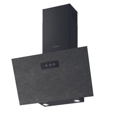 Faber Grexia NG 80cm Wall Hood Dark Grey Stoneware