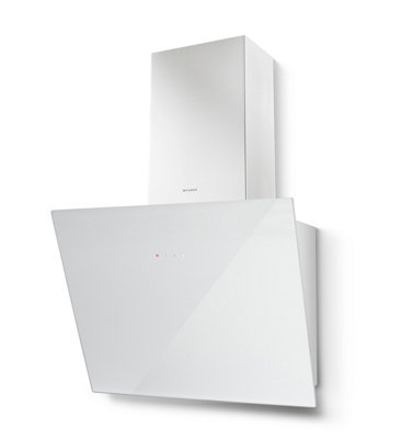 Faber Tweet 55cm Wall Hood White Glass