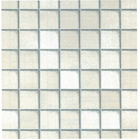 Fablon Sticky Back Self Adhesive Vinyl Tiles - 67.5cm X 2m FAB11512